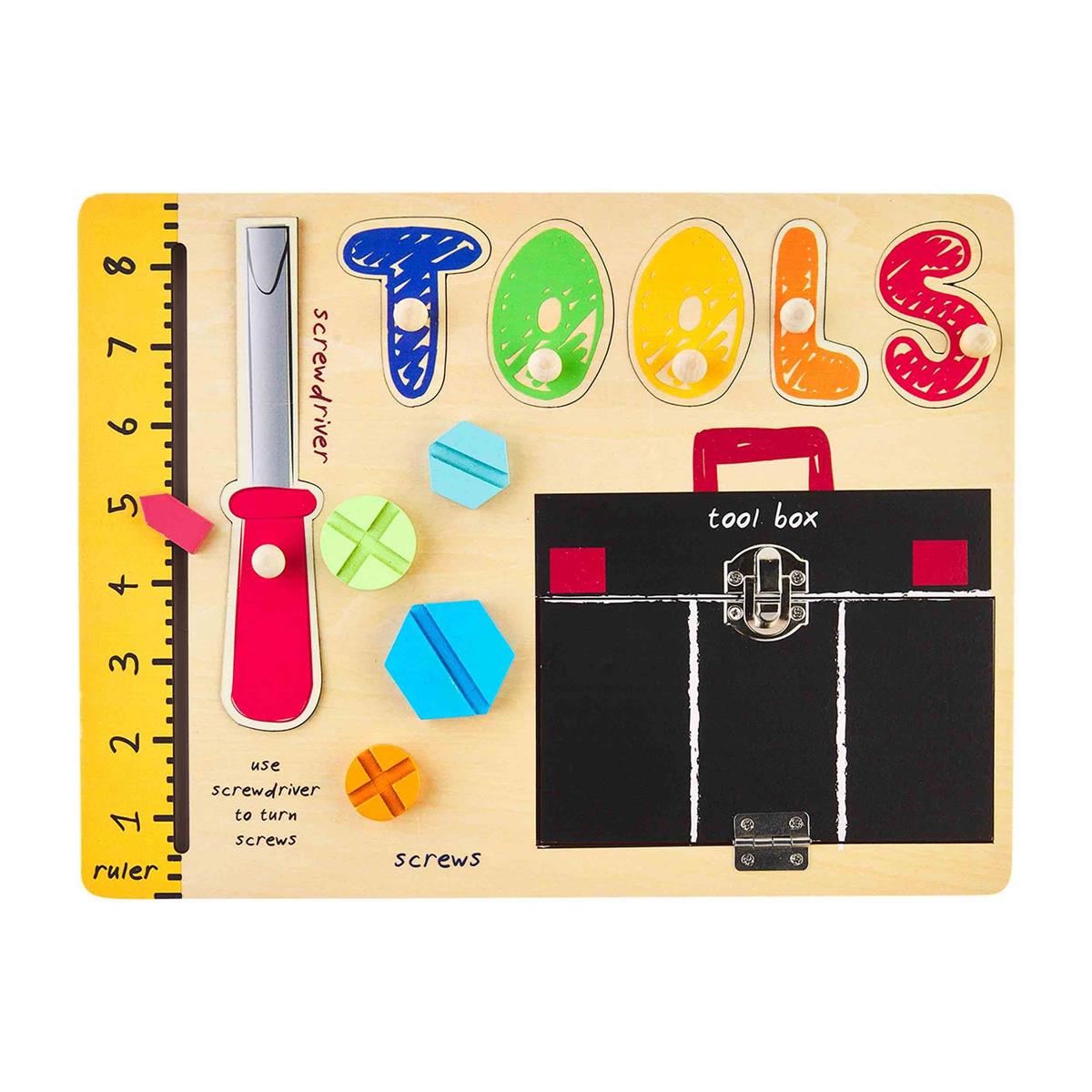 Mud Pie Tools Busy Board Puzzle