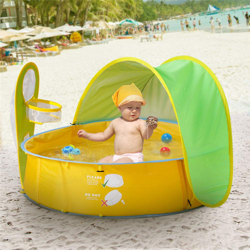 SunGuard Beach Pool Water/Ball Tent - Ultimate Fun in the Sun
