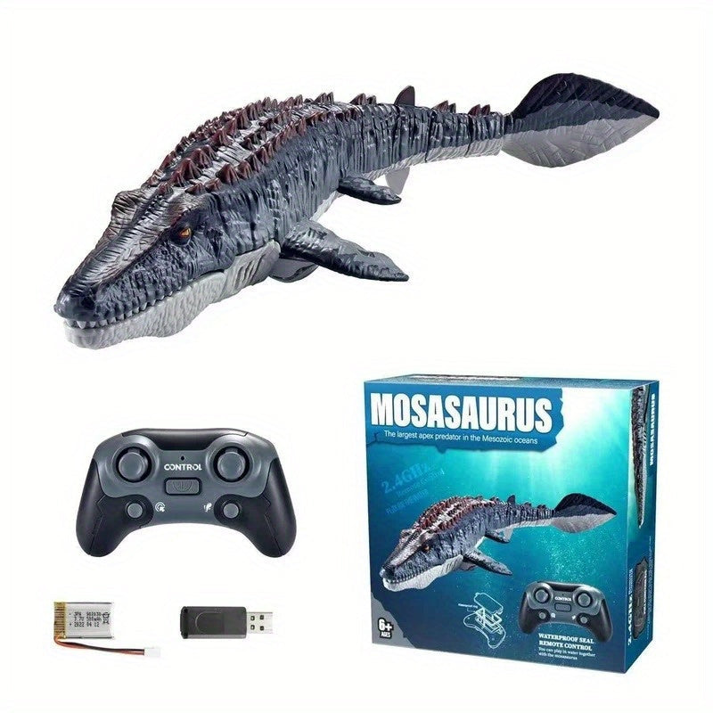 Best Seller Toy Hz Remote Mosasaur Children's Swimming Pool Bionic Electric Water Spray Toy Rechargeable Waterproof Submarine Remote Control Boat - Temu ShopOnlyDeal