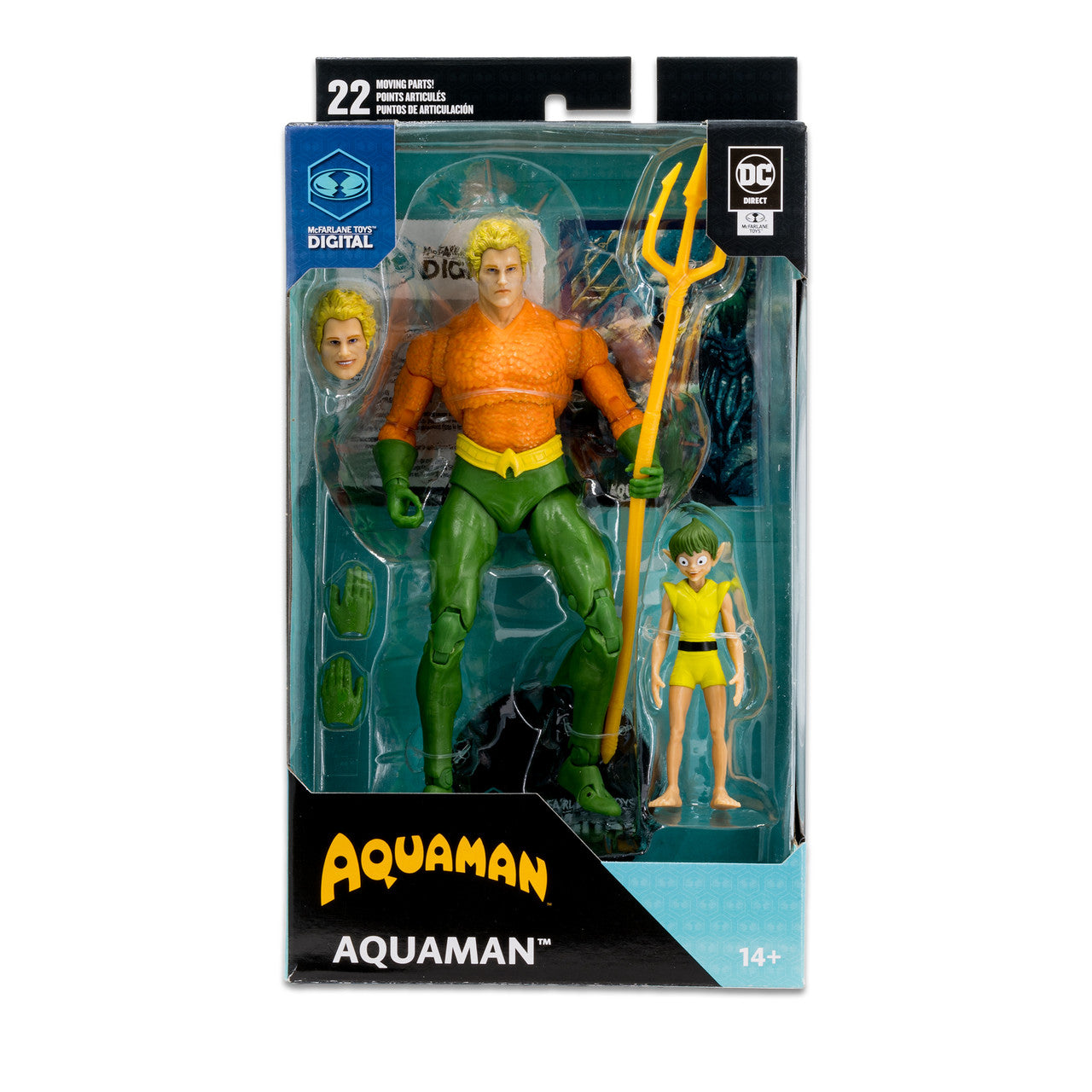 Mcfarlane Toys - Digital - Aquaman (DC Classic) Action Figure (17146)