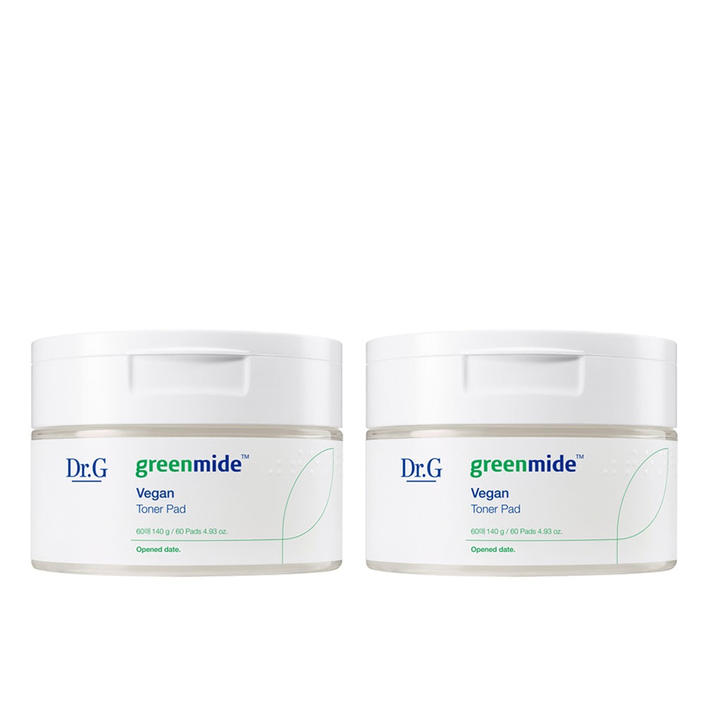 Dr.G Greenmide Vegan Toner Pad 60p, 1ea, 140g
