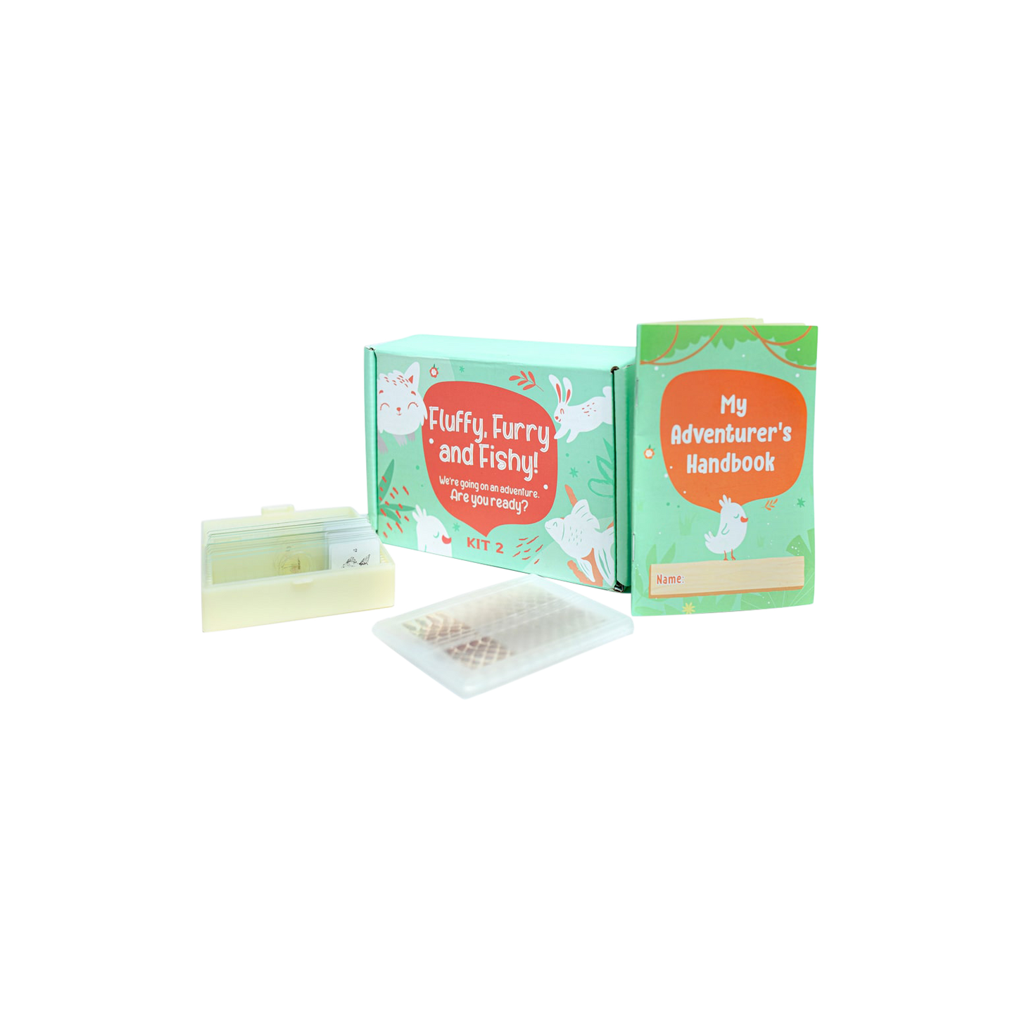 The STEMKids SciSlides Slide Kit, Zoo Edition