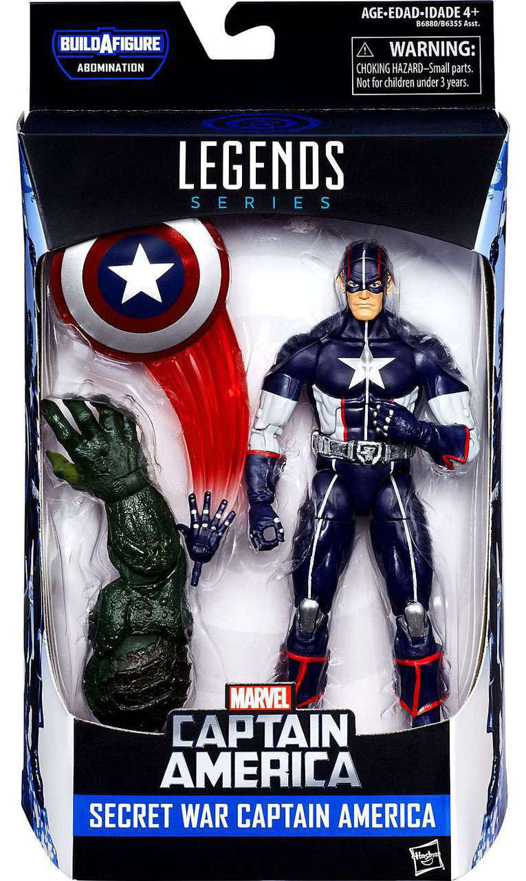 Marvel Legends - Abomination BAF - Captain America: Civil War - Secret War Captain America (B6880) LAST ONE!