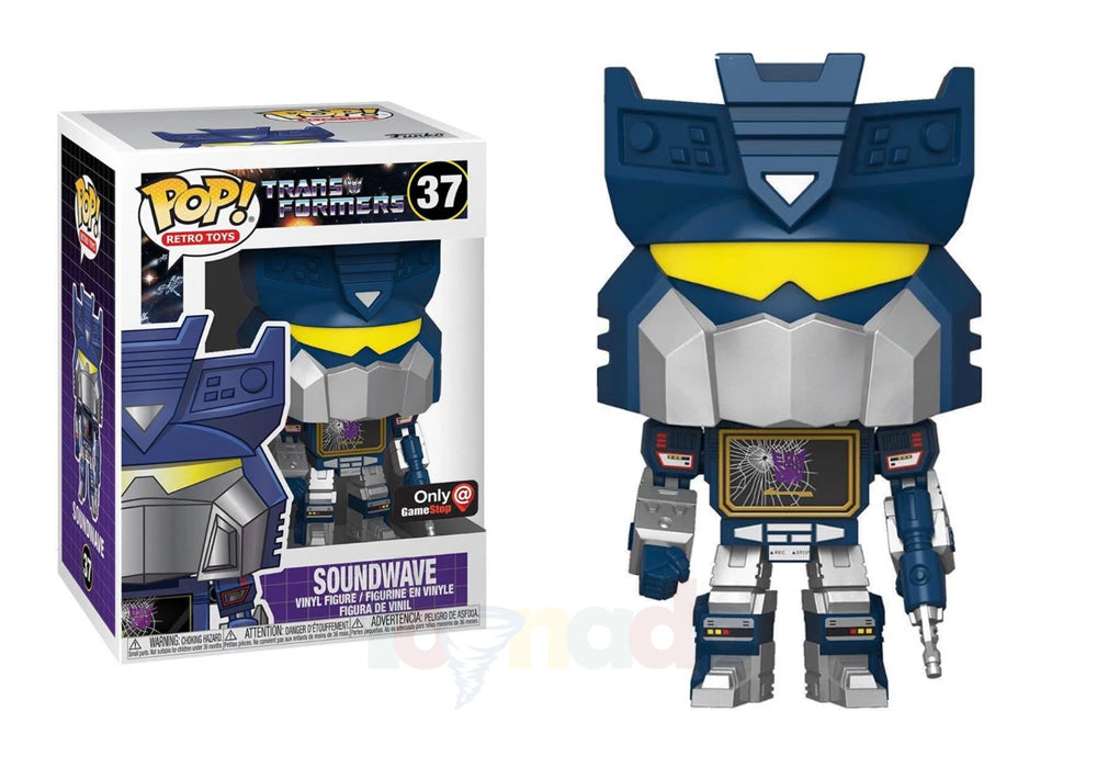 Funko Pop! Retro Toys #37 - Transformers - Soundwave Exclusive Vinyl Figure (52084)