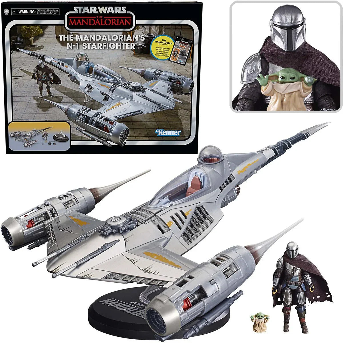 Star Wars: The Vintage Collection - The Mandalorian's N-1 Starfighter Vehicle Action Figure (F8366) LOW STOCK