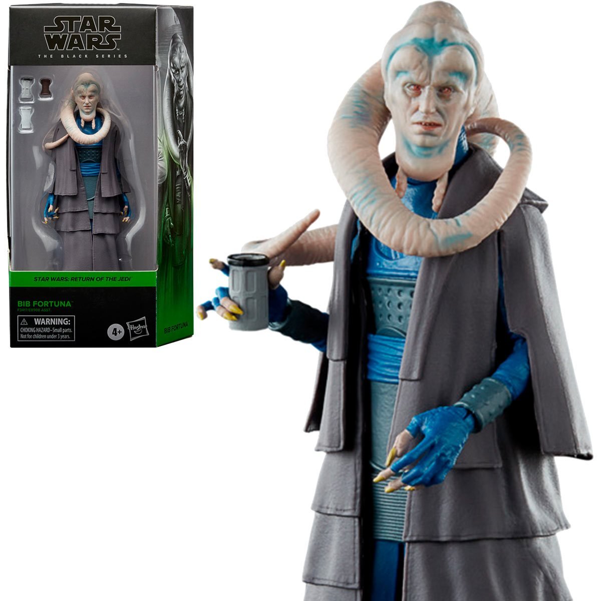 Star Wars: The Black Series - Star Wars: Return of the Jedi - Bib Fortuna Action Figure (F3417)