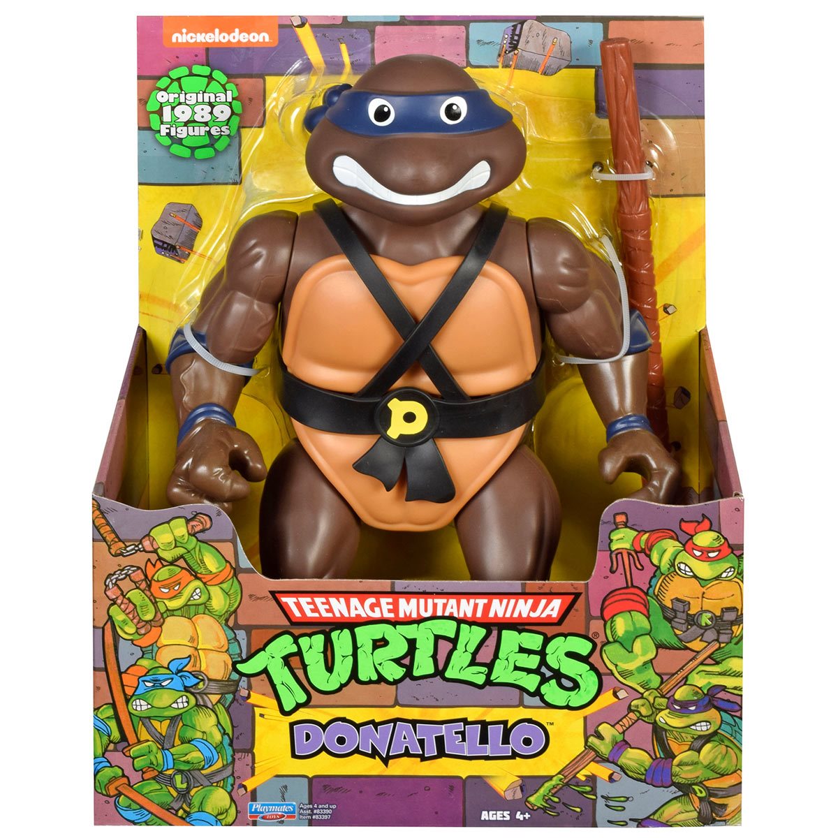 Teenage Mutant Ninja Turtles (TMNT) Classic Donatello (Giant 12-Inch) Action Figure 83397