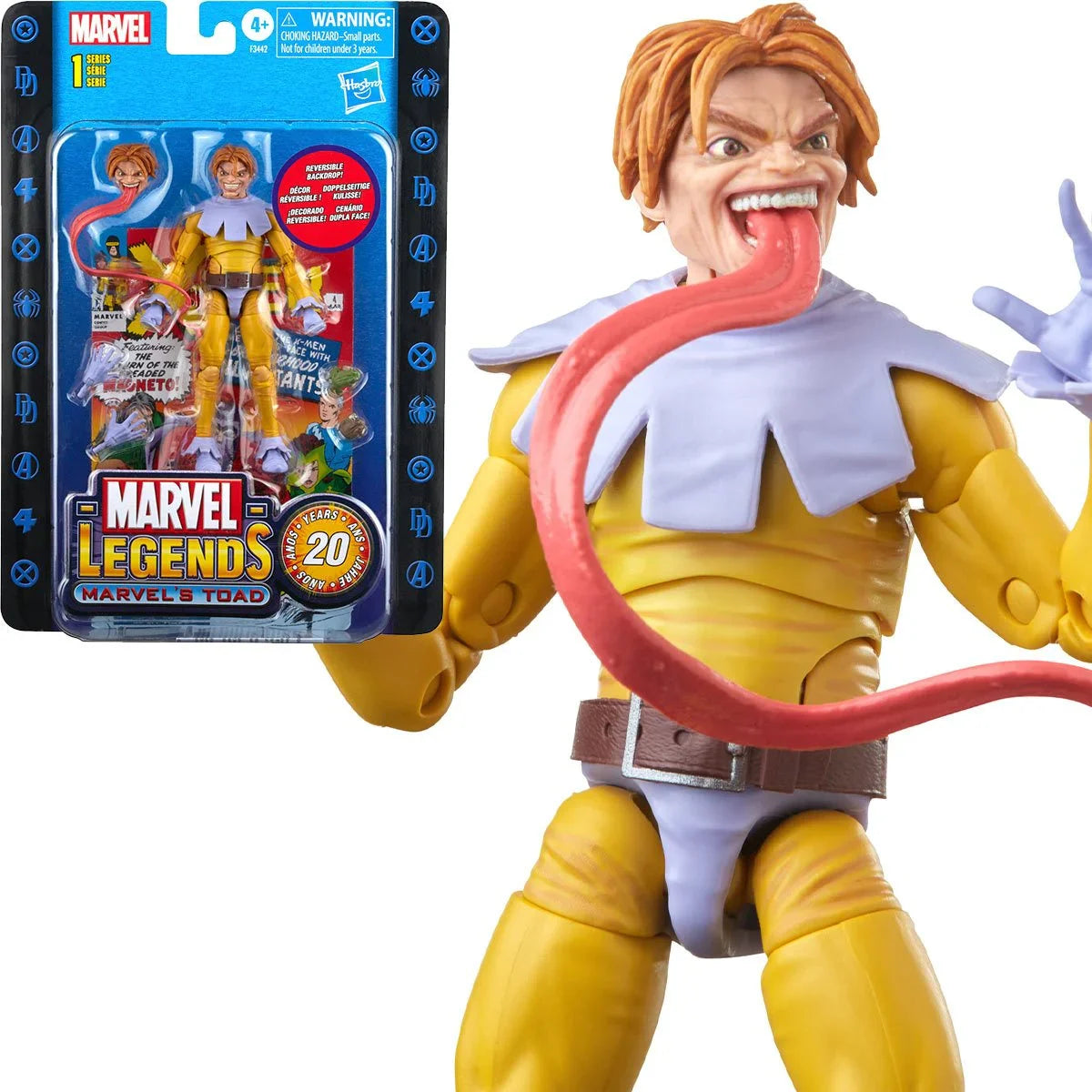 Marvel Legends - Retro Collection - 20th Anniversary - Marvel\'s Toad Action Figure (F3442) LOW STOCK