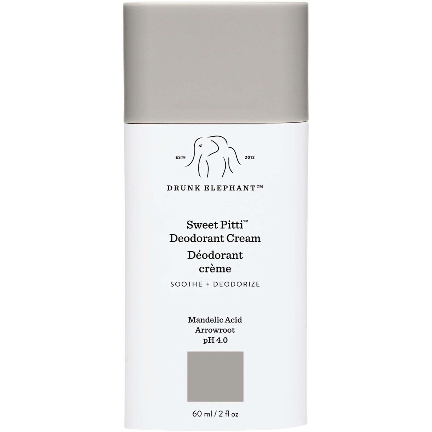 Drunk Elephant Sweet Pitti Deodorant Cream Soothe Moisturize Skin 60ml NEW