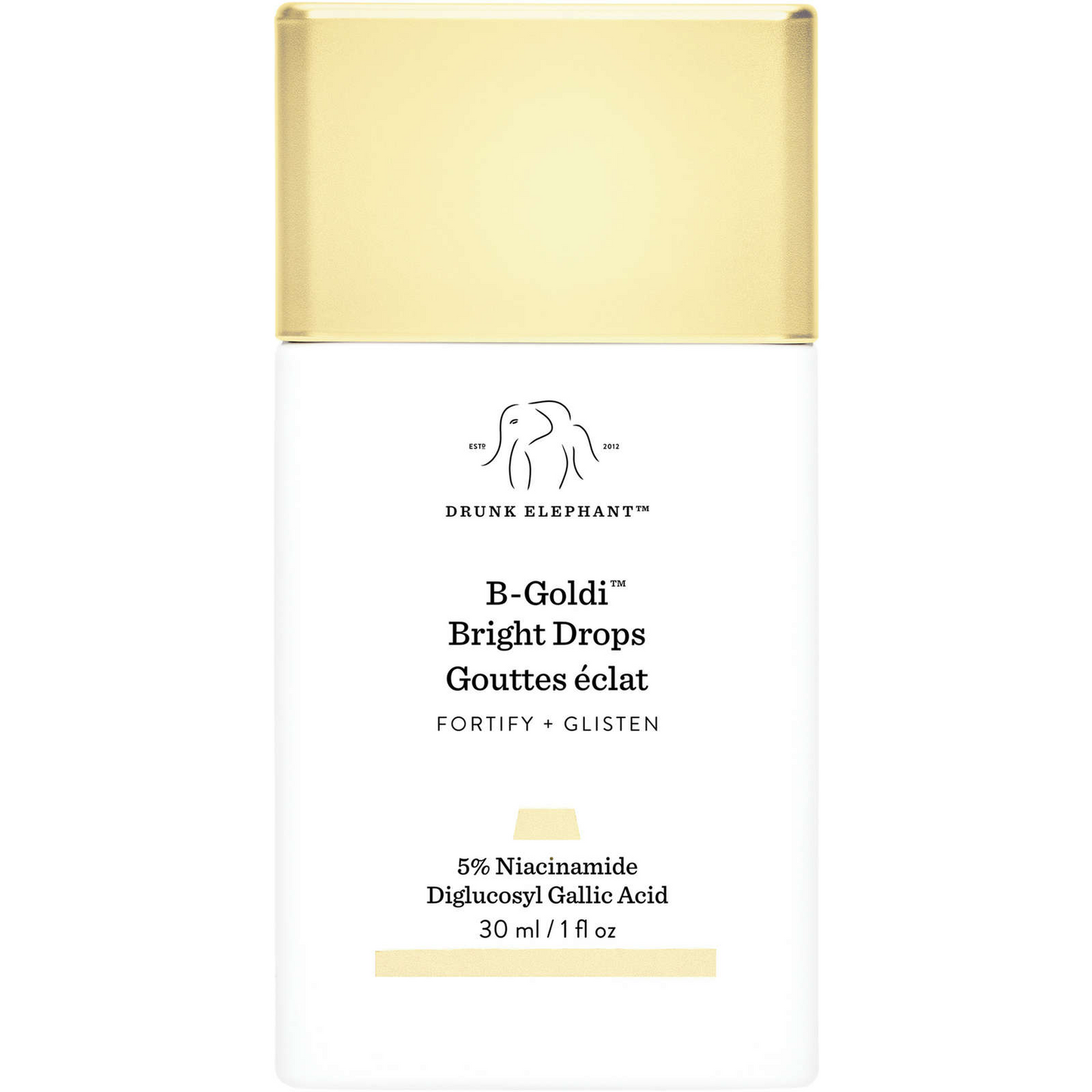 Drunk Elephant B-Goldi Bright Drops Barrier Strengthening Golden Glow 30ml NEW