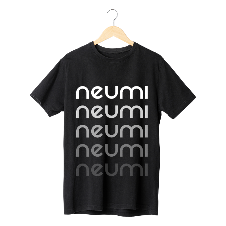 Neumi Black T-Shirt First For Sale the OG Beautiful Design Modern XL Size NEW