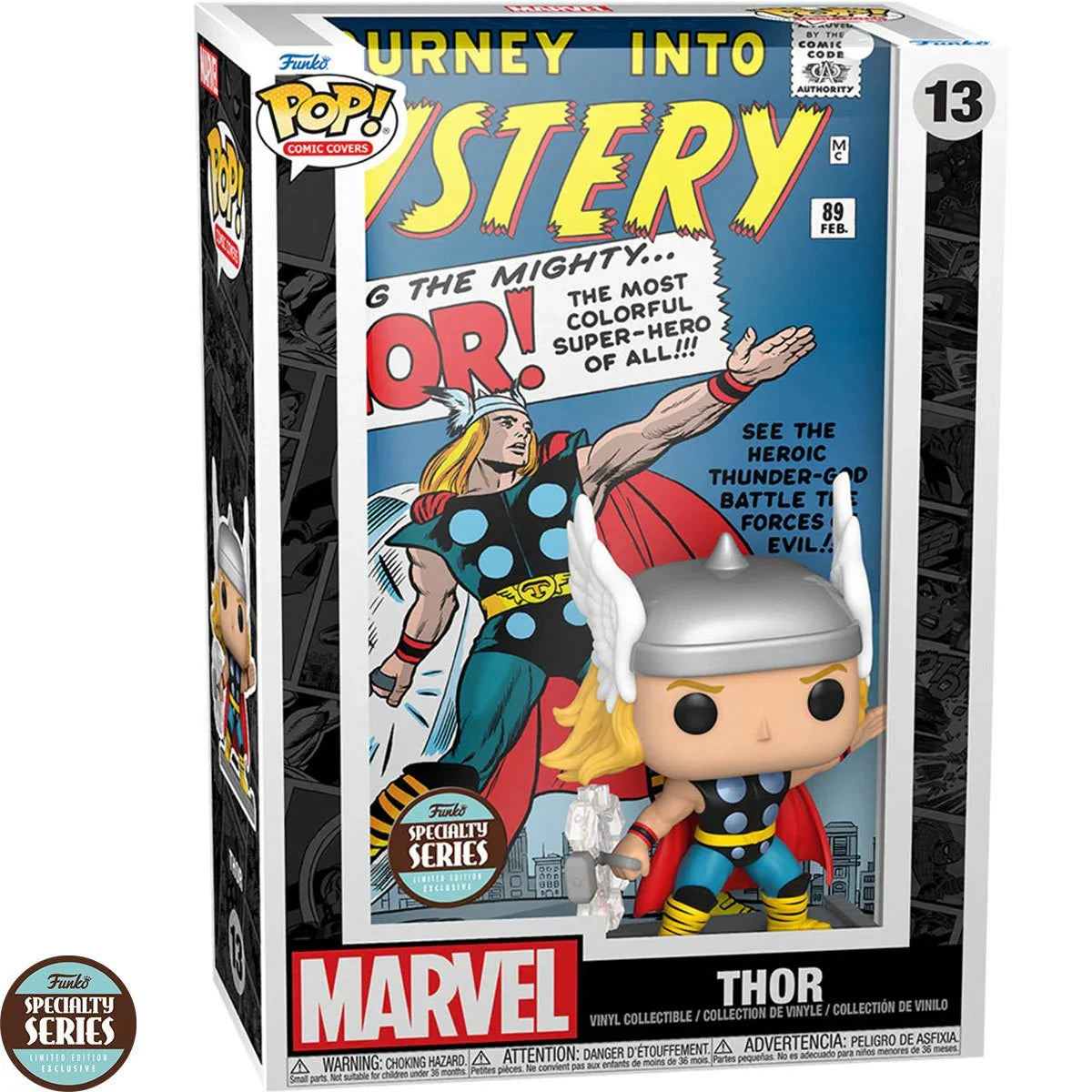 Funko Pop Comic Covers #13 Journey Into Mystery #89 (1952) Thor Specialty Series Vinyl Figure 63147