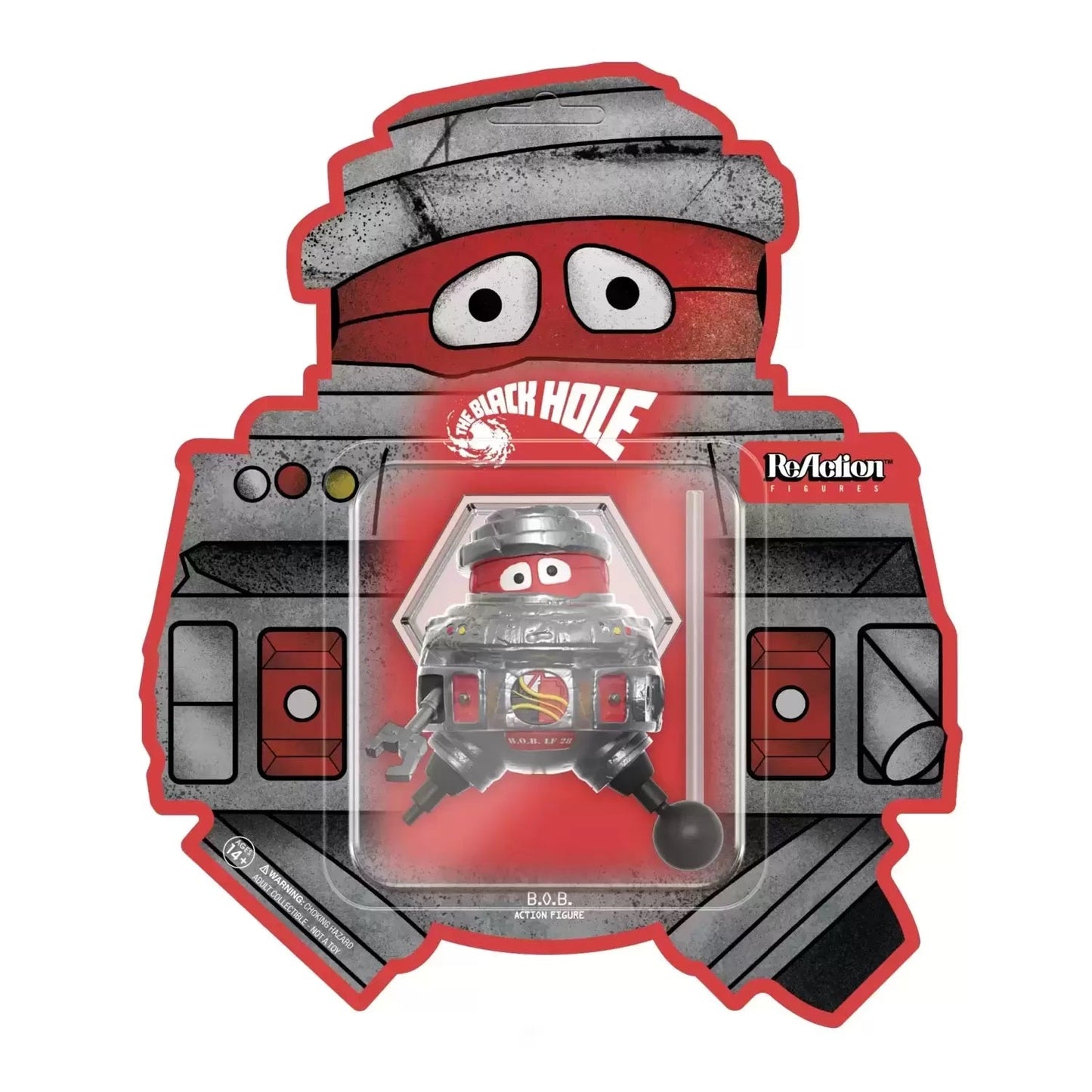 Super7 - The Black Hole (1979) - B.O.B. (Bio-sanitation Battalion) ReAction Figure (82023) LOW STOCK