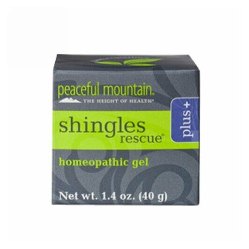Peaceful Mountain, Shingles Rescue Homeopathic Gel Plus, 1.4 Oz