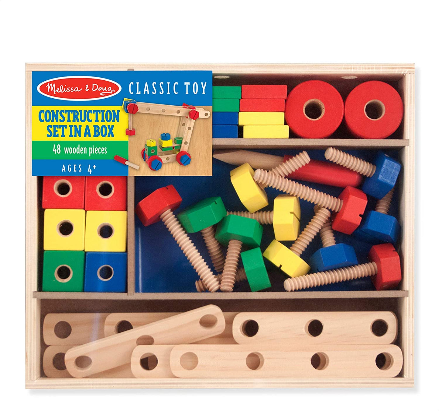 Melissa & Doug Construction Building Set in the Box