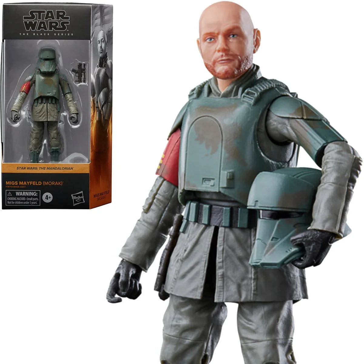 Star Wars: The Black Series - The Mandalorian - Migs Mayfeld (Morak) Action Figure (F1874)