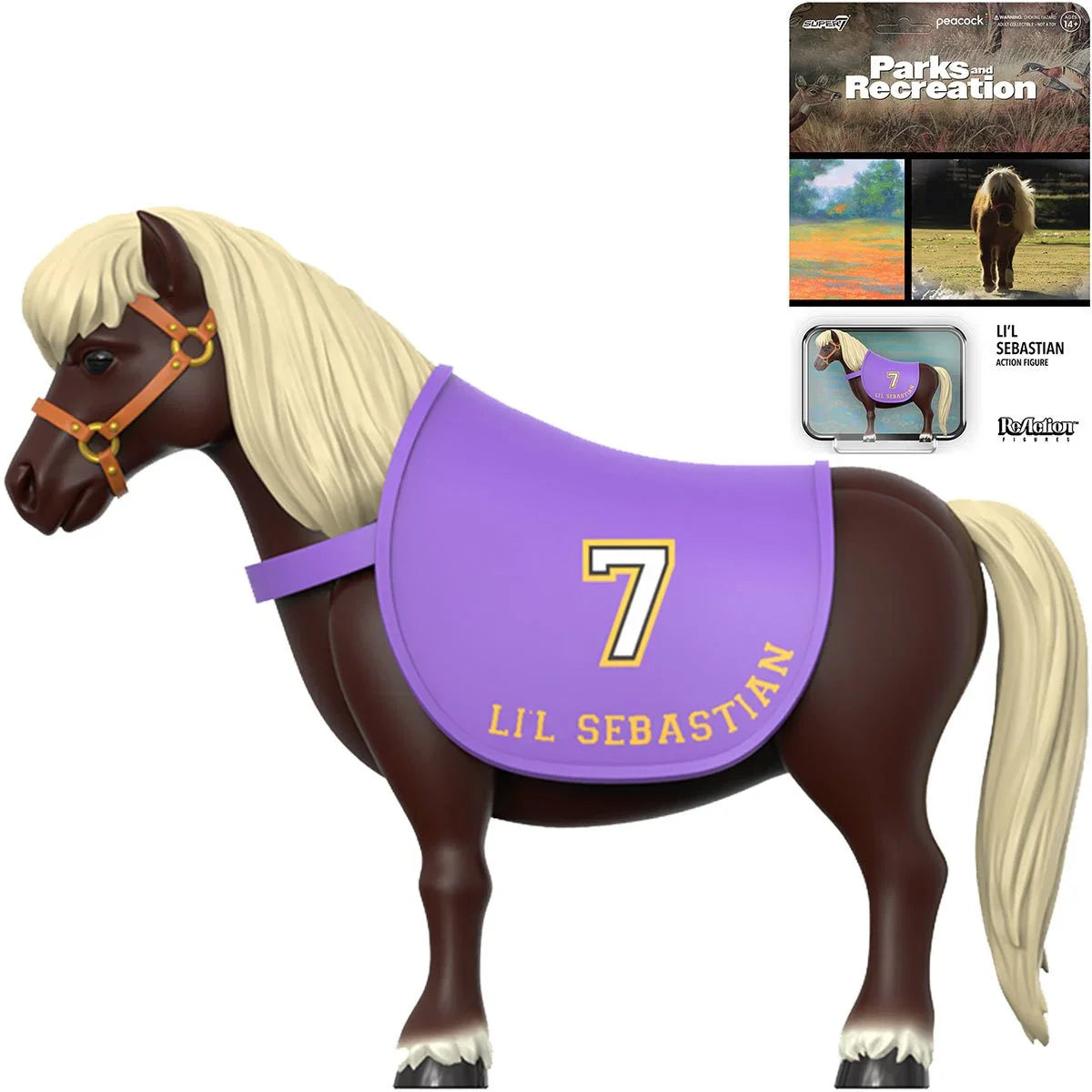 Super7 ReAction Figures - Parks and Recreation - Lil\' Sebastian (#7) Action Figure (82379) LOW STOCK