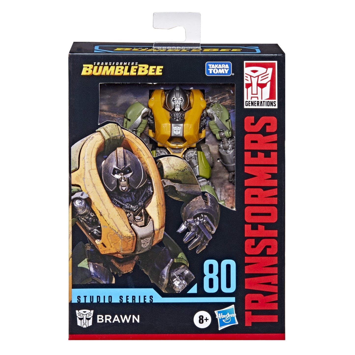 Transformers - Studio Series 80 - Bumblebee Movie - Deluxe Class Brawn Action Figure (F3172) LOW STOCK