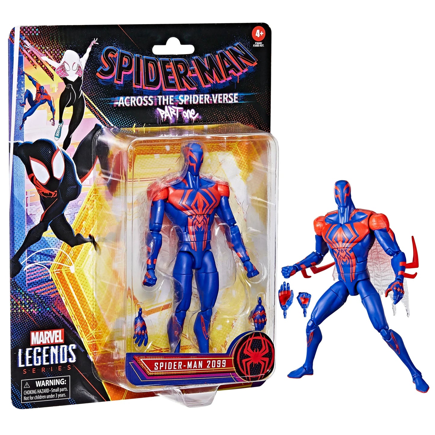 Marvel Legends - Spider-Man: Across the Spider-Verse (Part One) Spider-Man 2099 Action Figure F3849 LOW STOCK