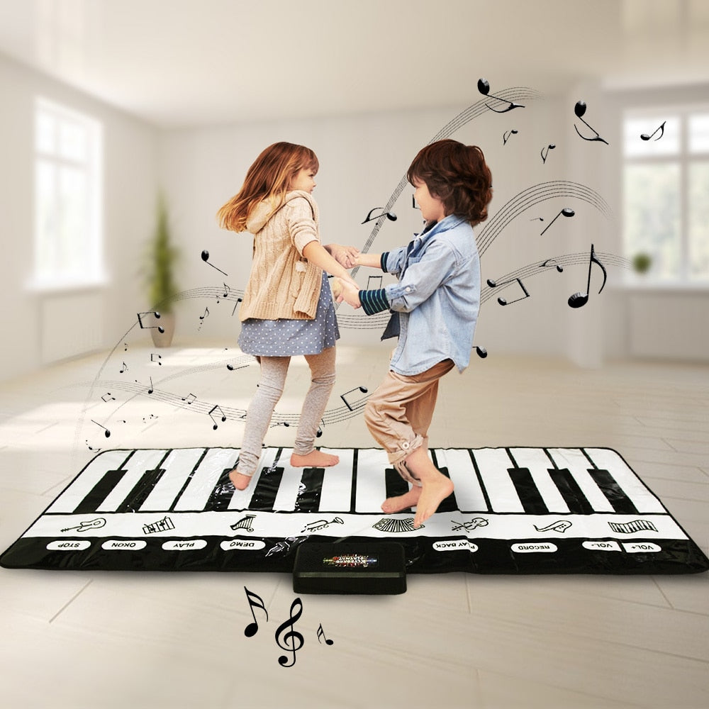 Multifunction Musical Piano Mat 24 Keys Educational Toys