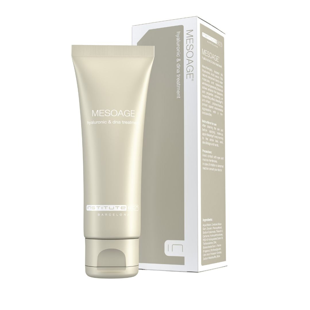 MesoAge Hyaluronic Treatment. Hyaluronic Acid Concentrated Serum Antiaging Treatment. Institute BCN