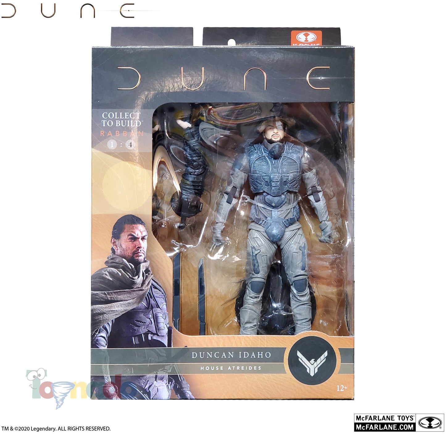 McFarlane Toys - Dune: Build-A Rabban BAF - Duncan Idaho (House Atreides) 7-inch Action Figure 10782 LOW STOCK
