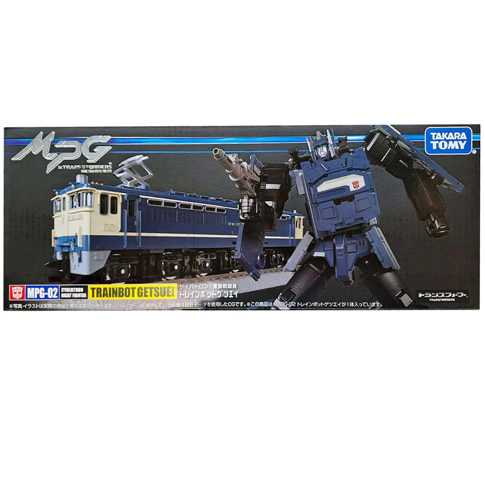 Takara Tomy Transformers Masterpiece MPG-02 Trainbot Getsuei (Raiden Combiner) Action Figure (F3084)