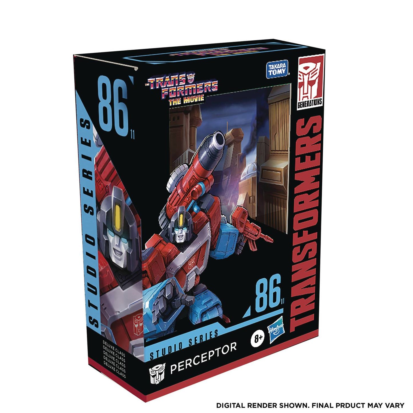 Transformers: Studio Series 86-11 - Transformers The Movie - Deluxe Perceptor Action Figure (F3164)