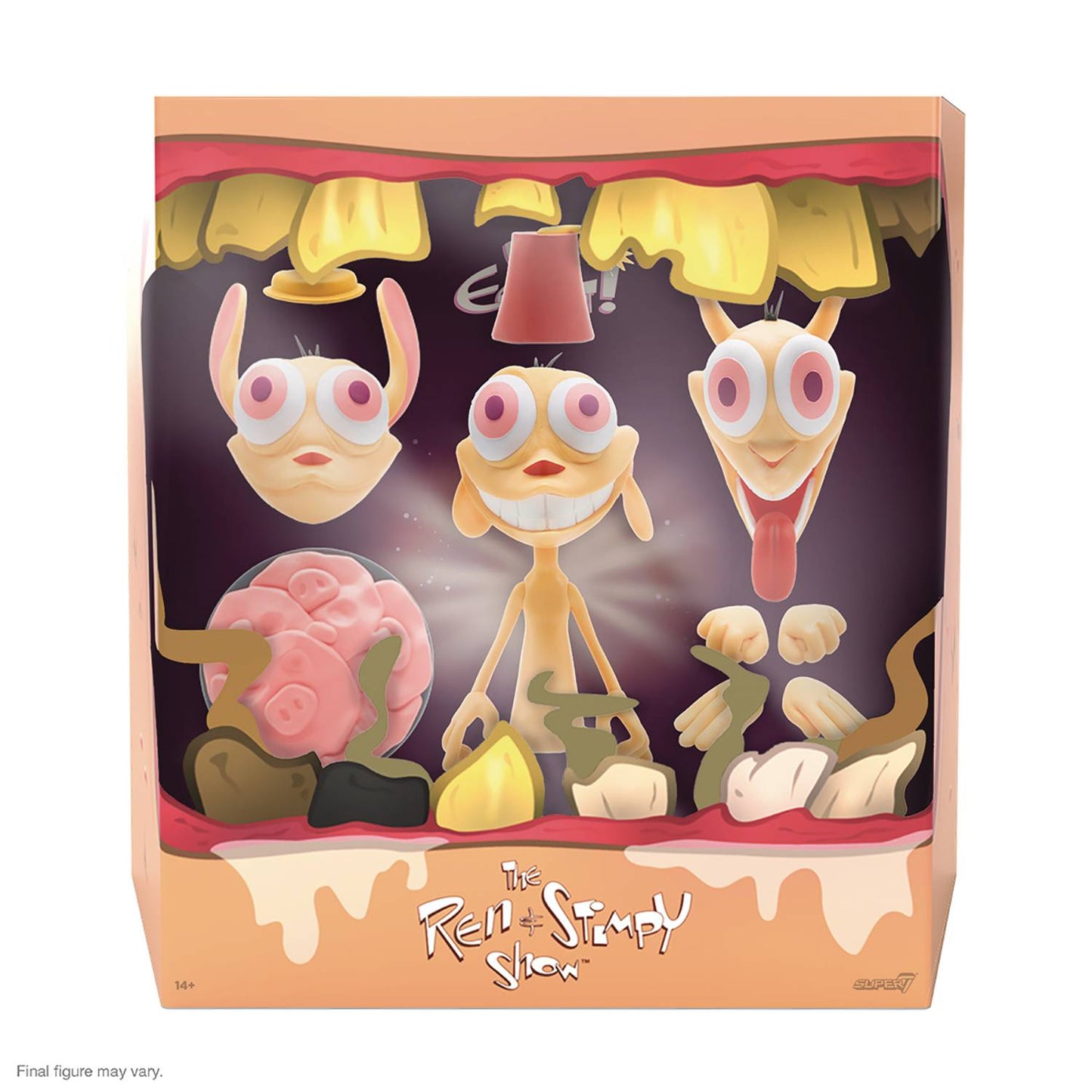 Super7 Ultimates - Ren & Stimpy - Ren Hoek Action Figure (80525) LOW STOCK