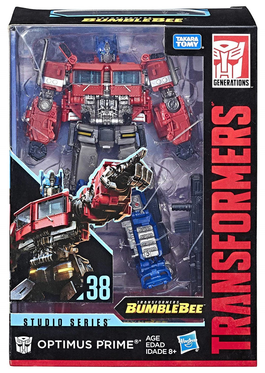Transformers Studio Series #38 - Bumblebee Movie - Voyager Class Optimus Prime Action Figure (E4629) LOW STOCK