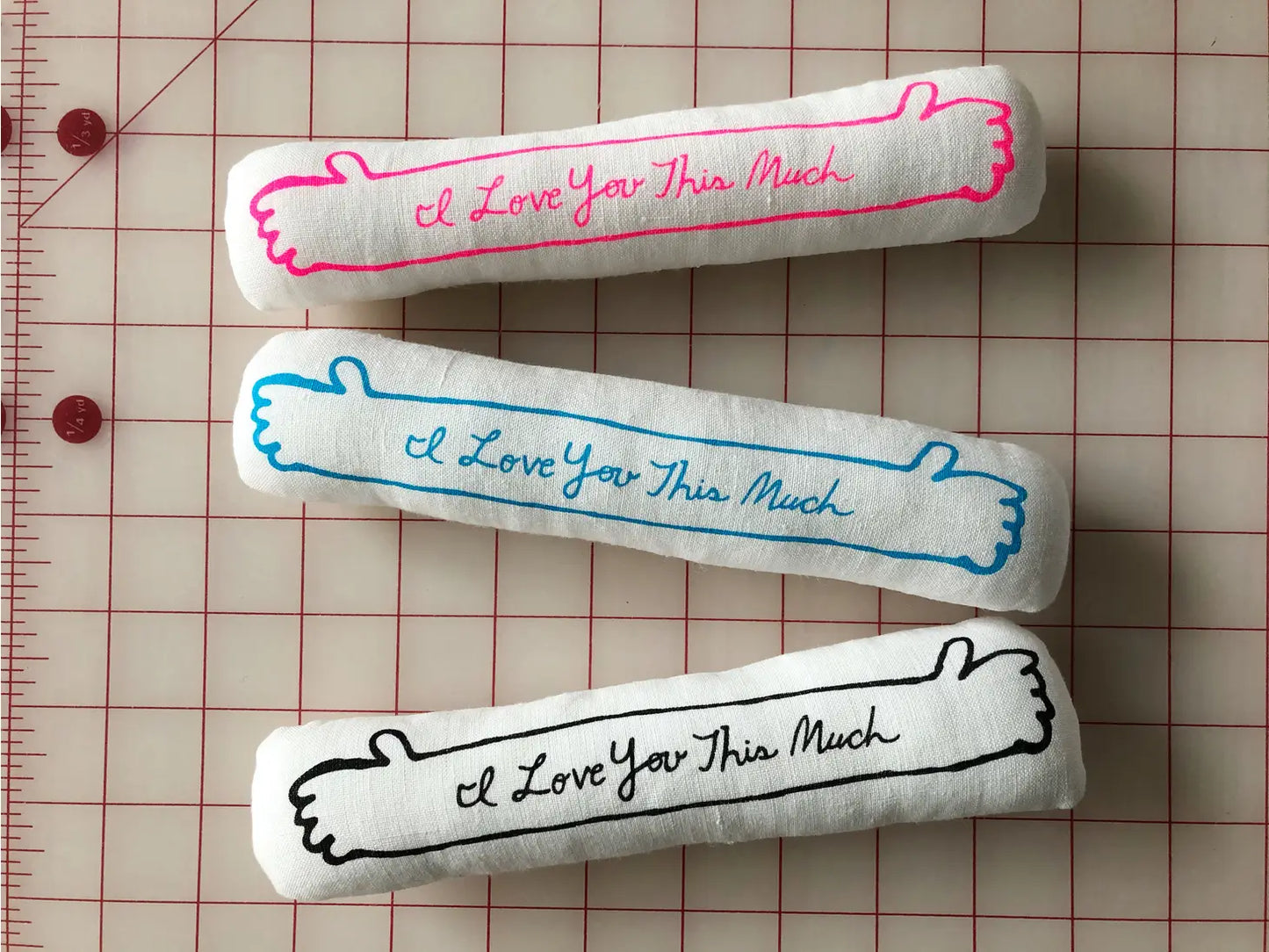 I Love You This Much Rattle