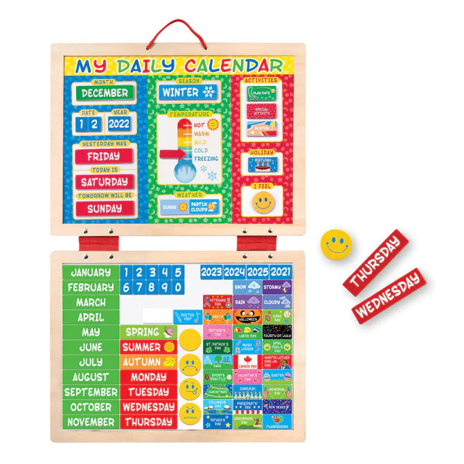 Melissa & Doug My Magnetic Daily Calendar