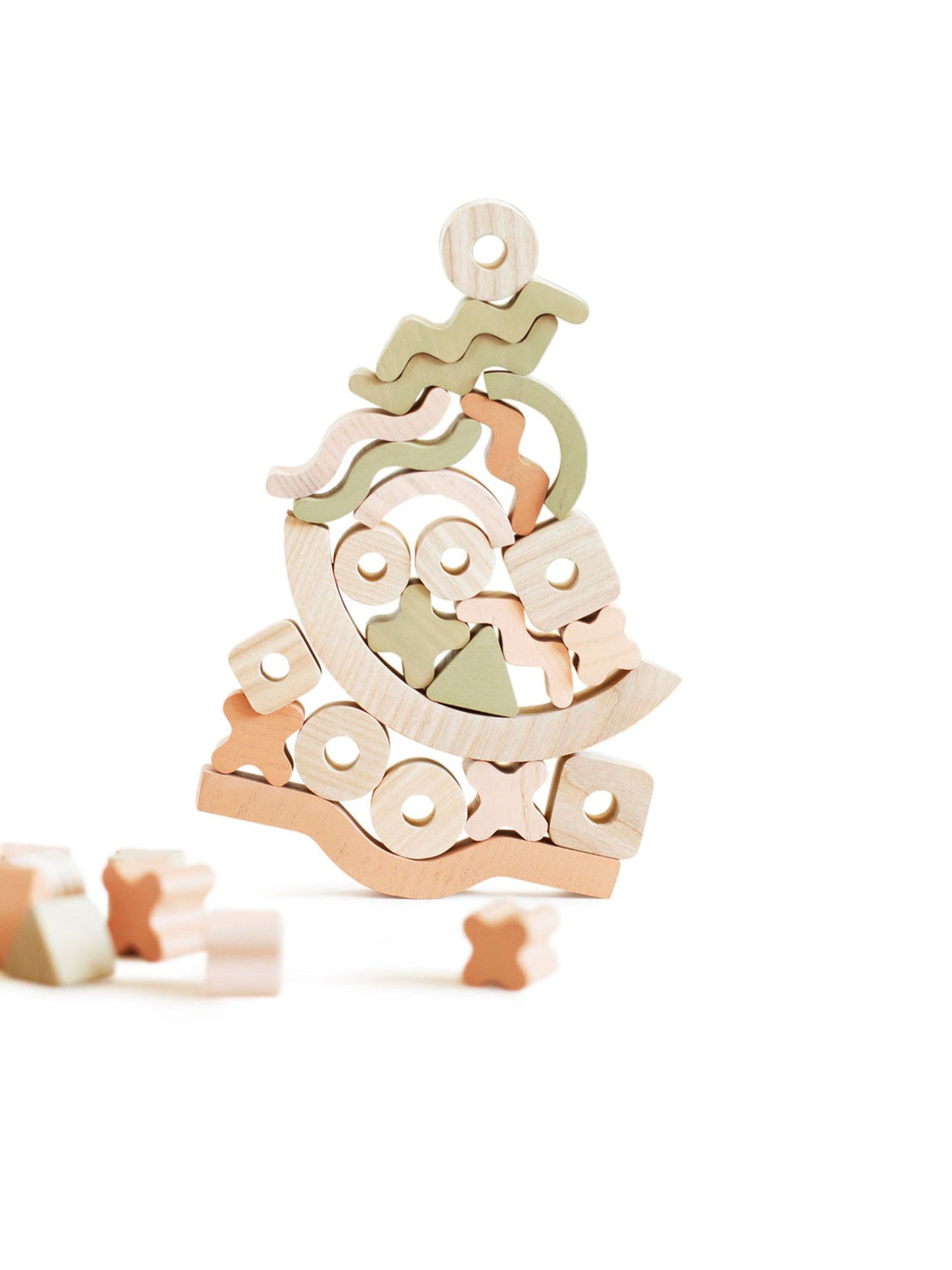 Wooden Balance Stacker