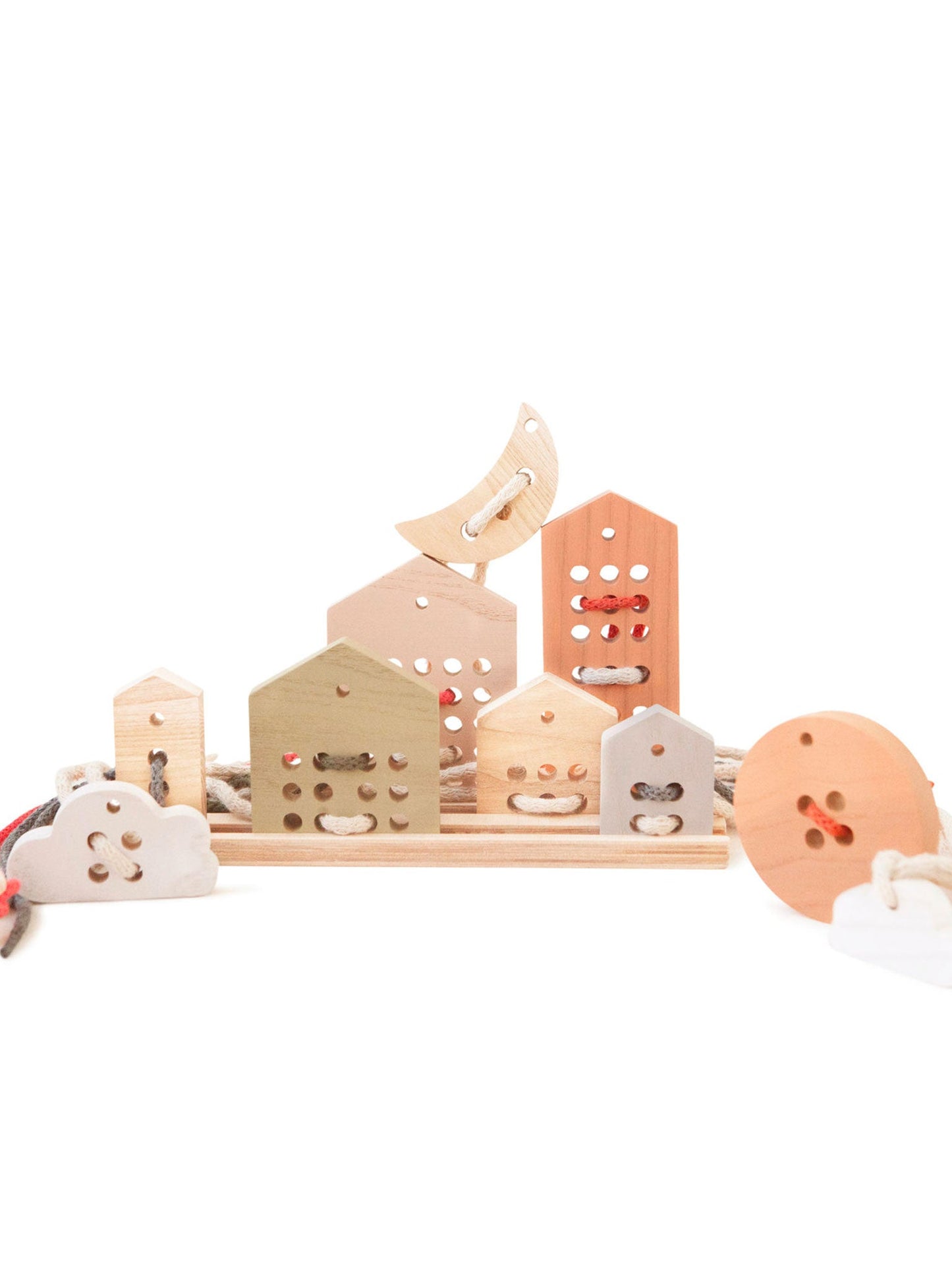 City Scape Lacing Toy Set