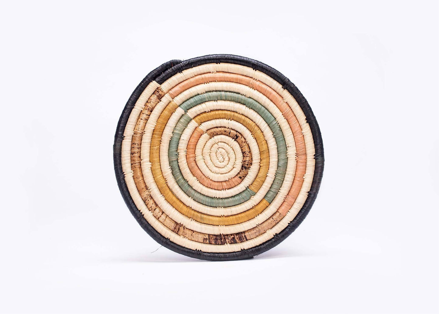 Peach + Banana Bark Striped Trivet