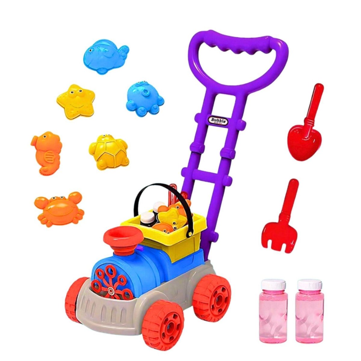 Kidst. Bubble Toy Train for Kids Toddler Activity Walker Automatic Bubble Blower