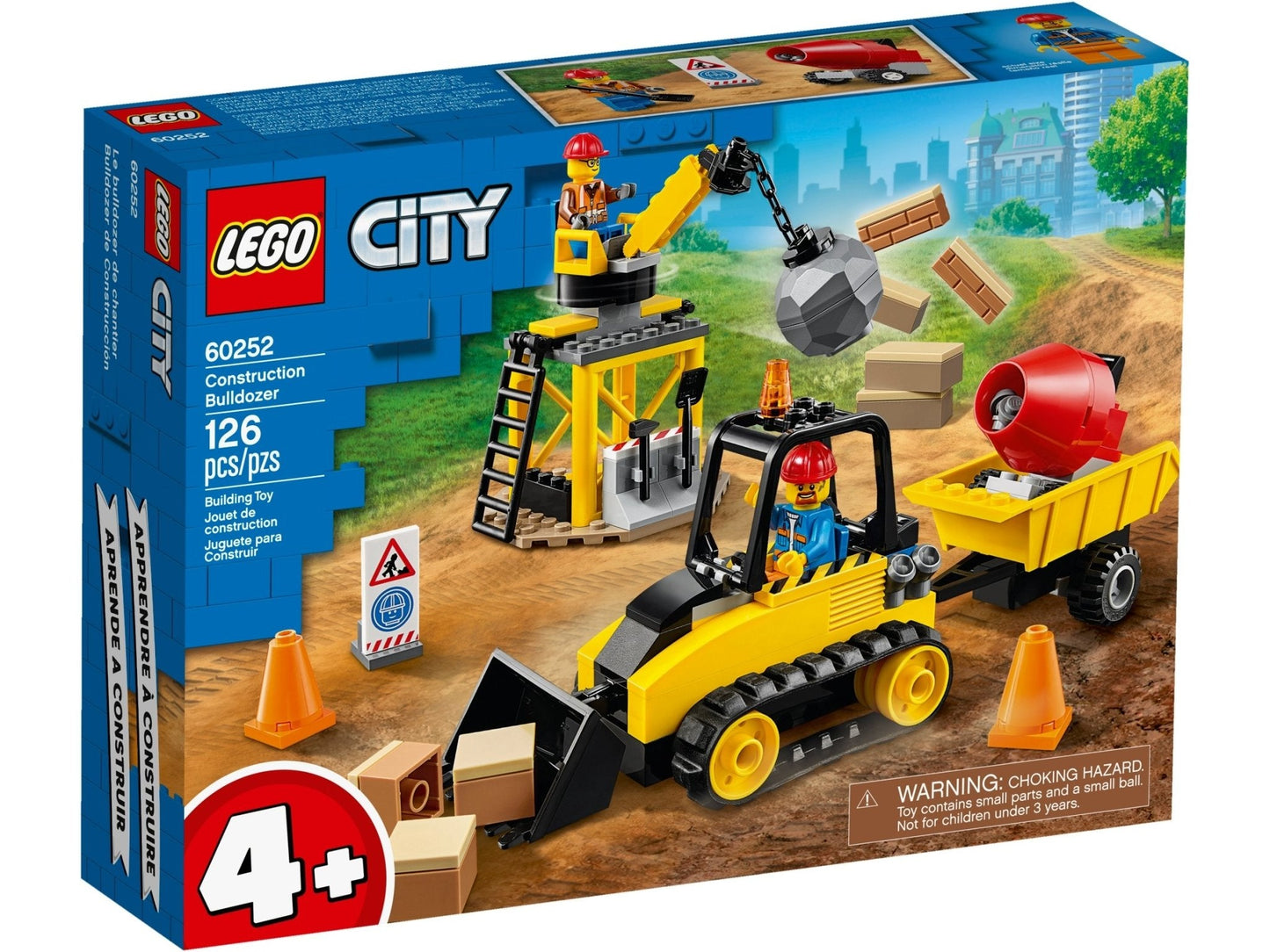 Lego City Great Vehicles Construction Bulldozer