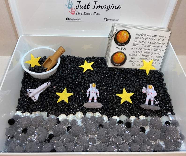 Outer Space Sensory Bin