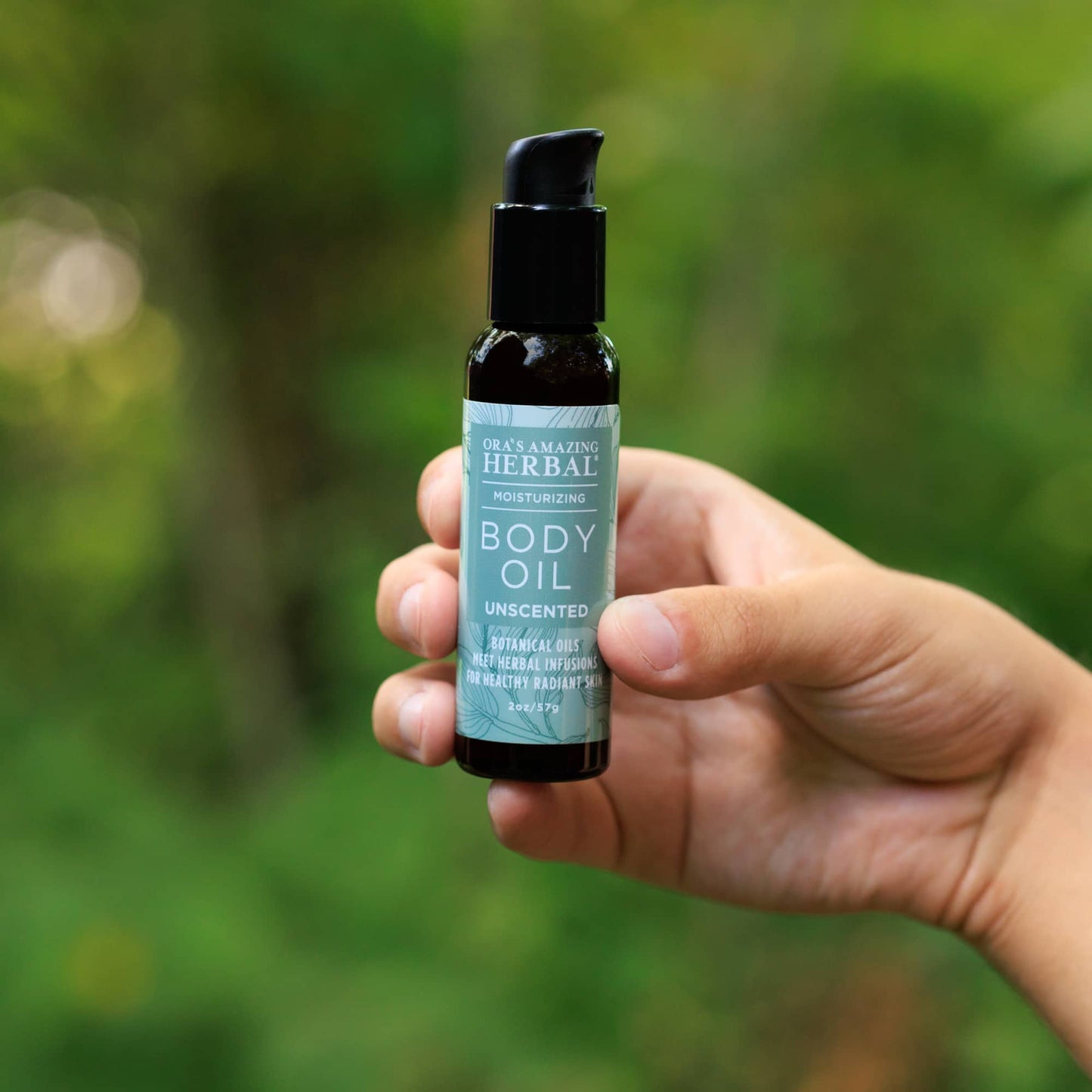 Unscented Body & Facial Cleansing Oil Body Oil Ora's Amazing Herbal 2 oz