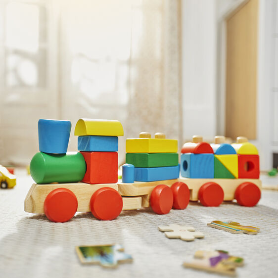 Melissa & Doug Stacking Train