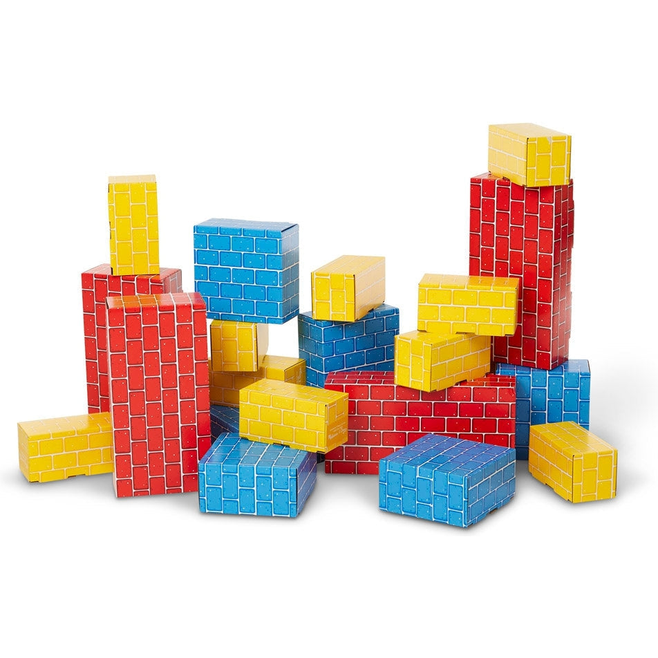 Melissa & Doug Jumbo Cardboard Blocks