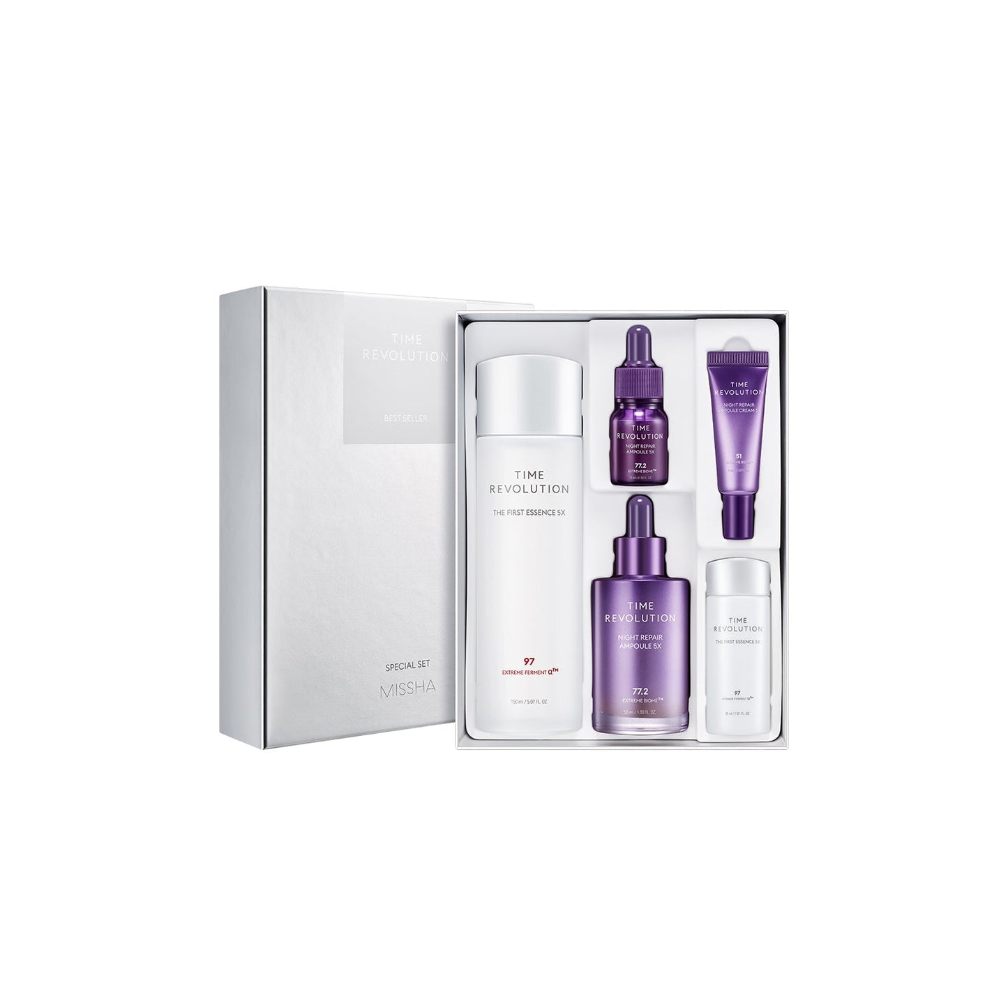 Missha Time Revolution Best Seller 5X Set