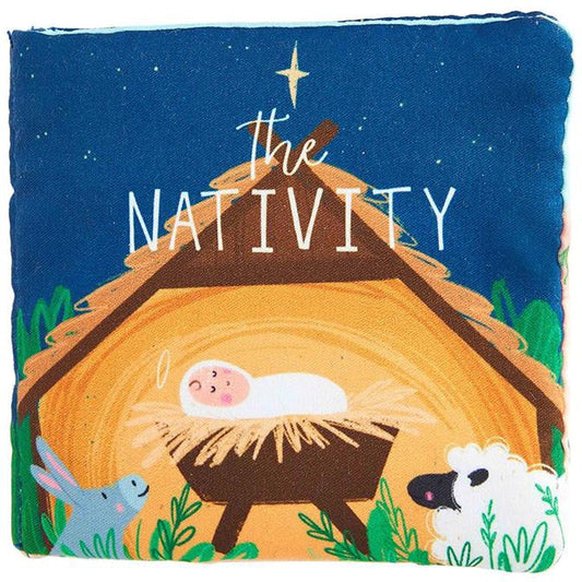 Mud Pie Nativity Book & Singing Baby Jesus Set