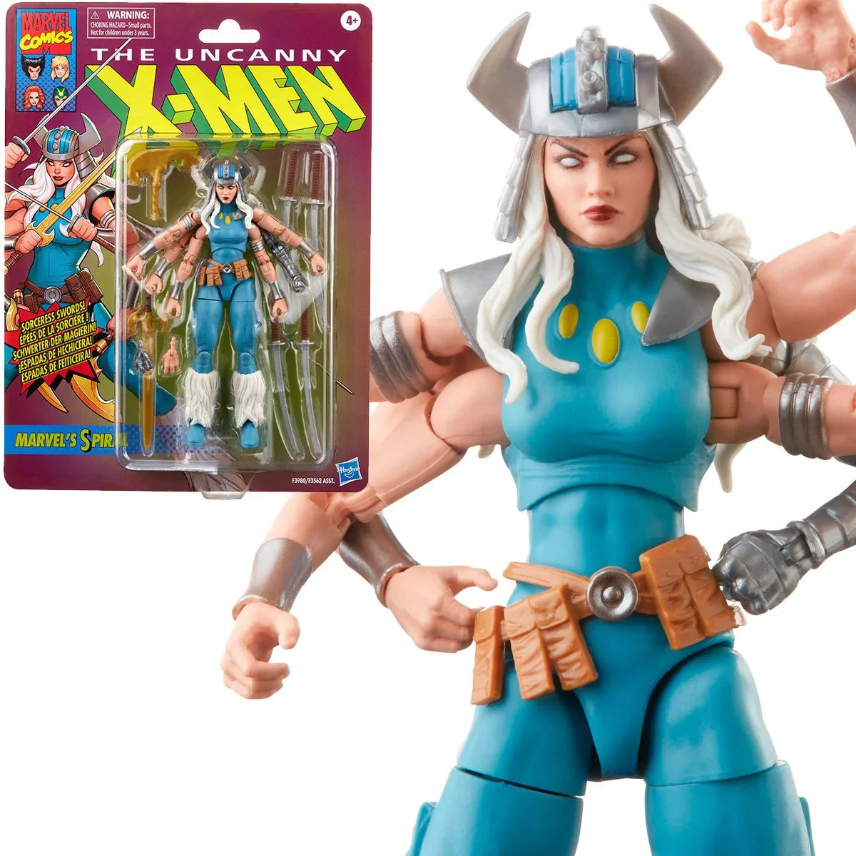 Marvel Legends Retro X-Men Series - Classic Marvel's Spiral 6-Inch Action Figure (F3980) LOW STOCK