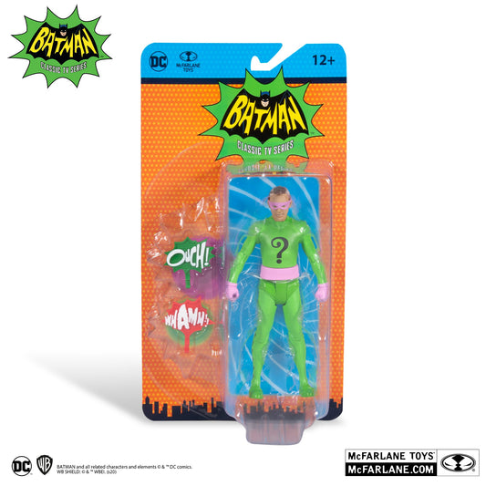 McFarlane Toys - DC Retro - Batman Classic TV Series - The Riddler Action Figure (15041) LOW STOCK