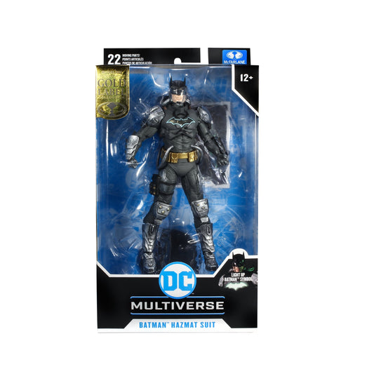 McFarlane - DC Multiverse Justice League: The Amazo Virus - Batman Hazmat Suit Gold Label Action Figure (15169) LOW STOCK