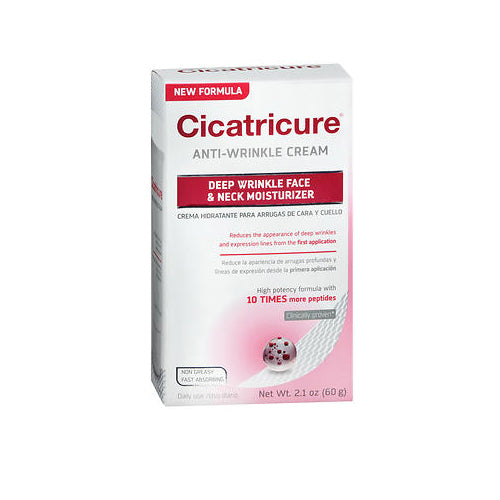 Cicatricure, Cicatricure Deep Wrinkle Face & Neck Moisturizer, 2.1 Oz