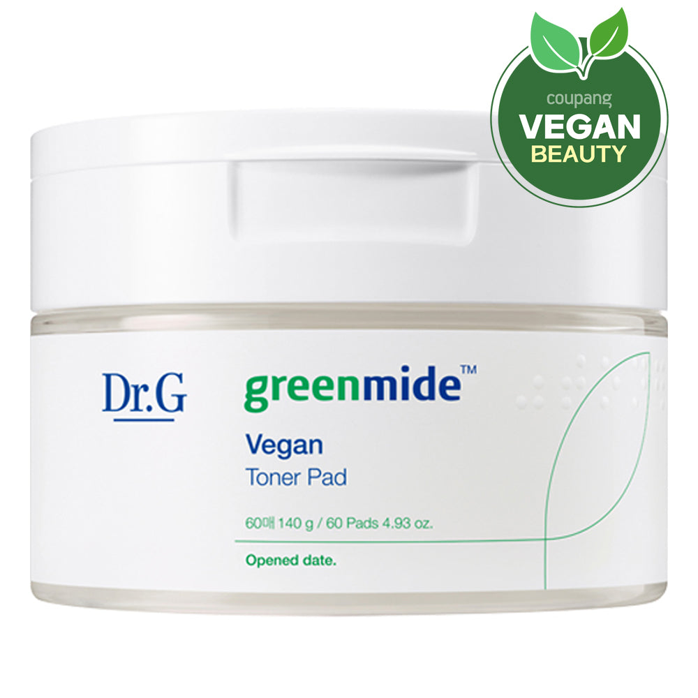 Dr.G Greenmide Vegan Toner Pad 60p, 1ea, 140g