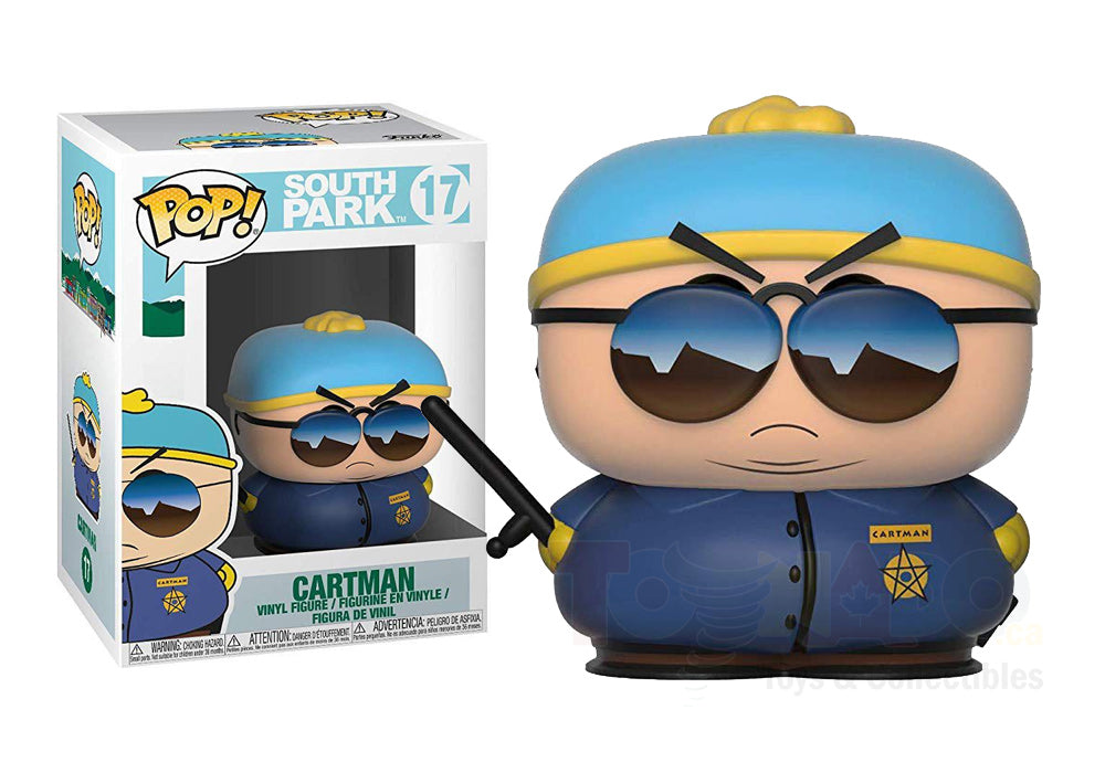 Funko Pop! South Park #17 - Cartman (Officer) Vinyl Figure