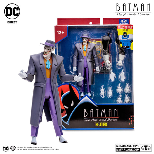McFarlane Toys - Batman: The Animated Series - The Joker (Lock-Up BAF) Action Figure (17617) LAST ONE!